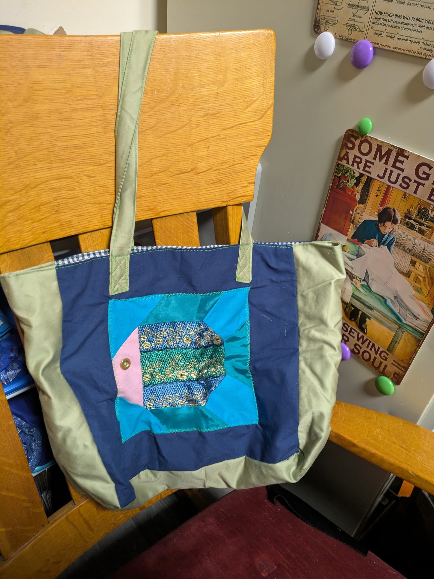 Quilt Tote Bag